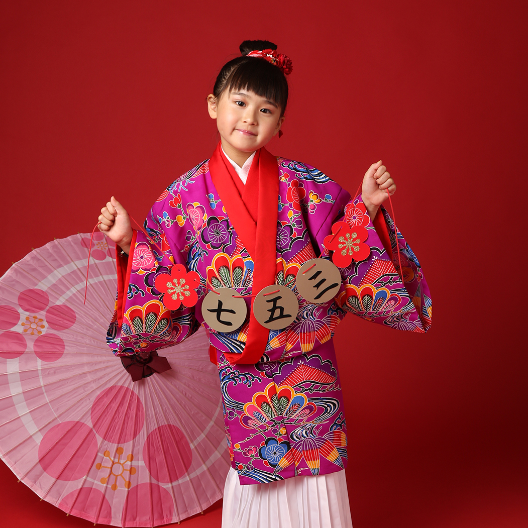 琉装で、七五三前撮り撮影✨