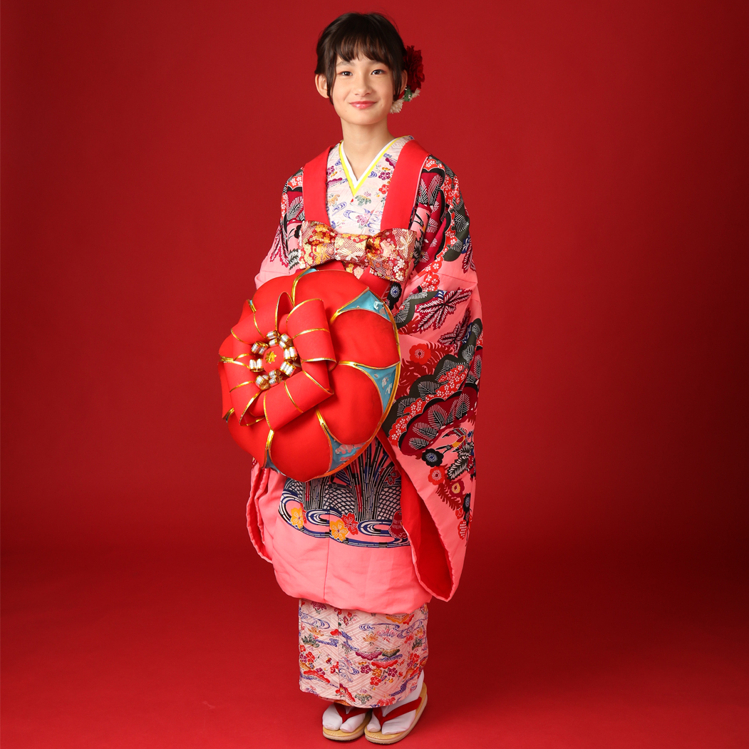 ハーフ成人に琉装で記念写真🌸